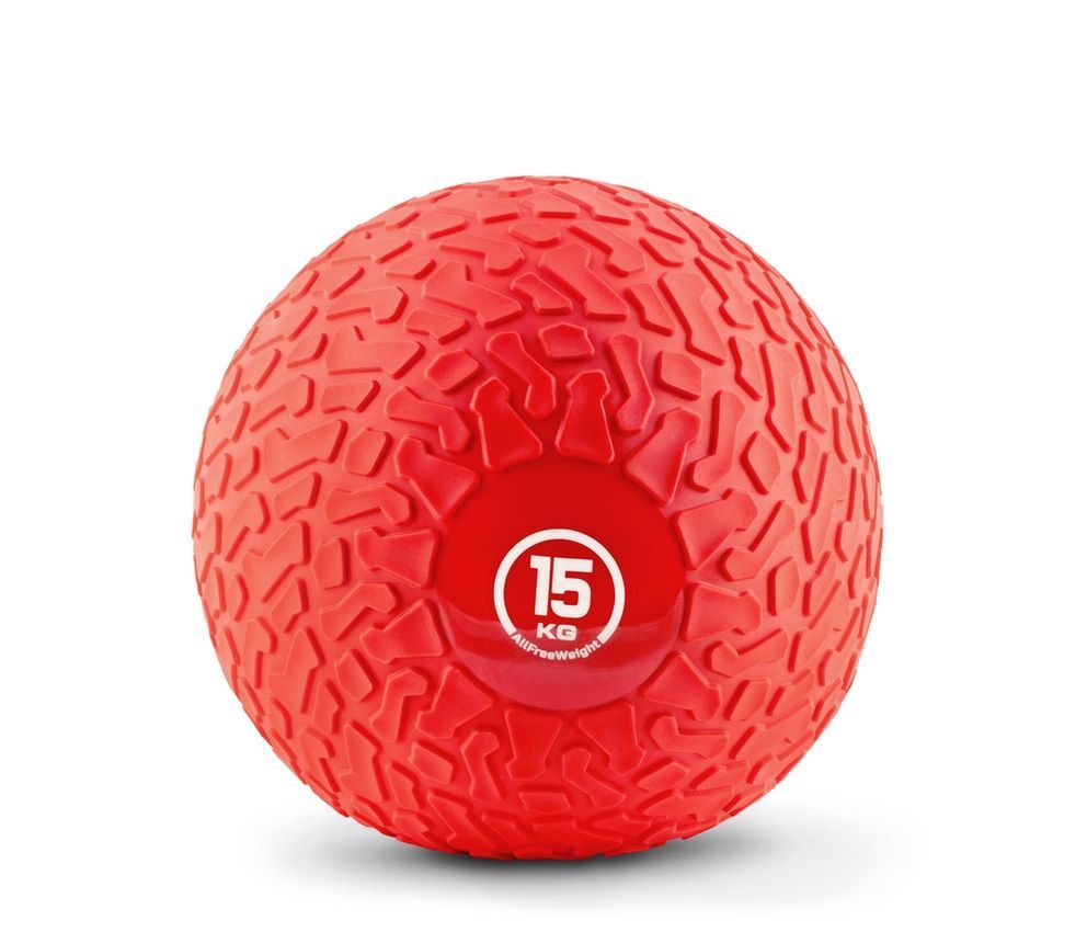10552 - AFW Slam Ball rojo rugoso 15 kg.